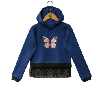 Girls Printed hoodie